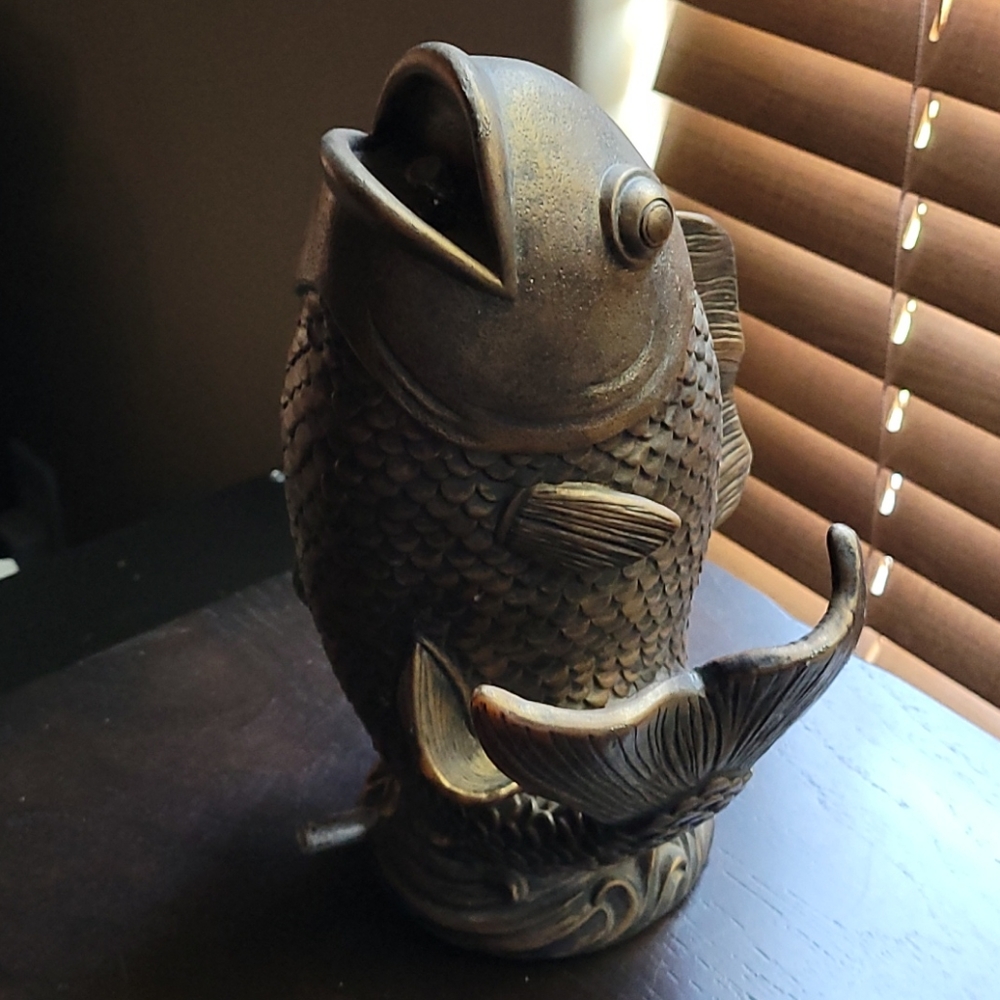 Vintage Fish Fountain decor